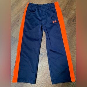 Under Armour Kids' Blue and Orange Athletic Pants